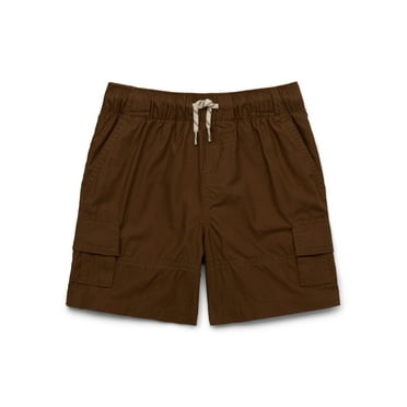 Wonder Nation Boys Soft Cargo Shorts, Sizes XS-XXL and Husky