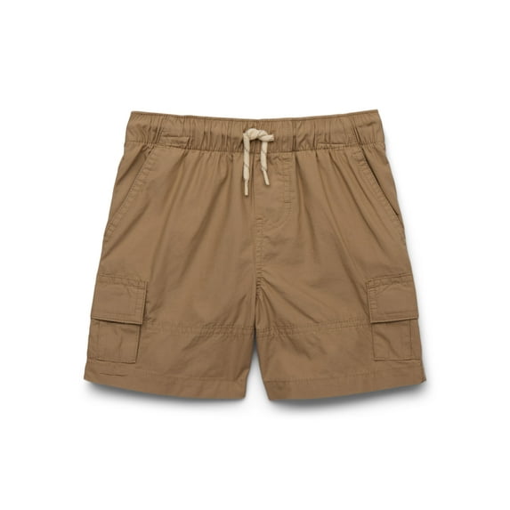 Wonder Nation Boys Soft Cargo Shorts, Sizes XS-XXL and Husky