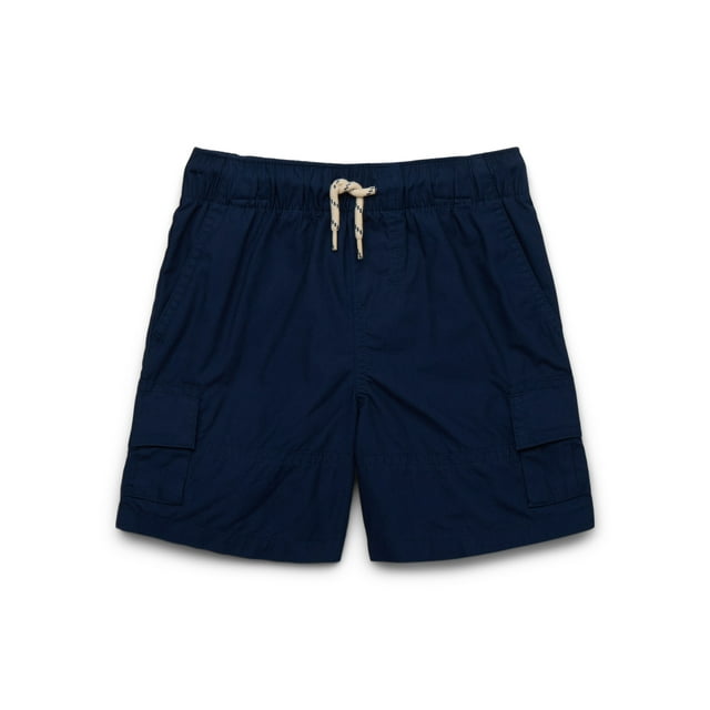 Wonder Nation Boys Soft Cargo Shorts, Sizes XS-XXL and Husky