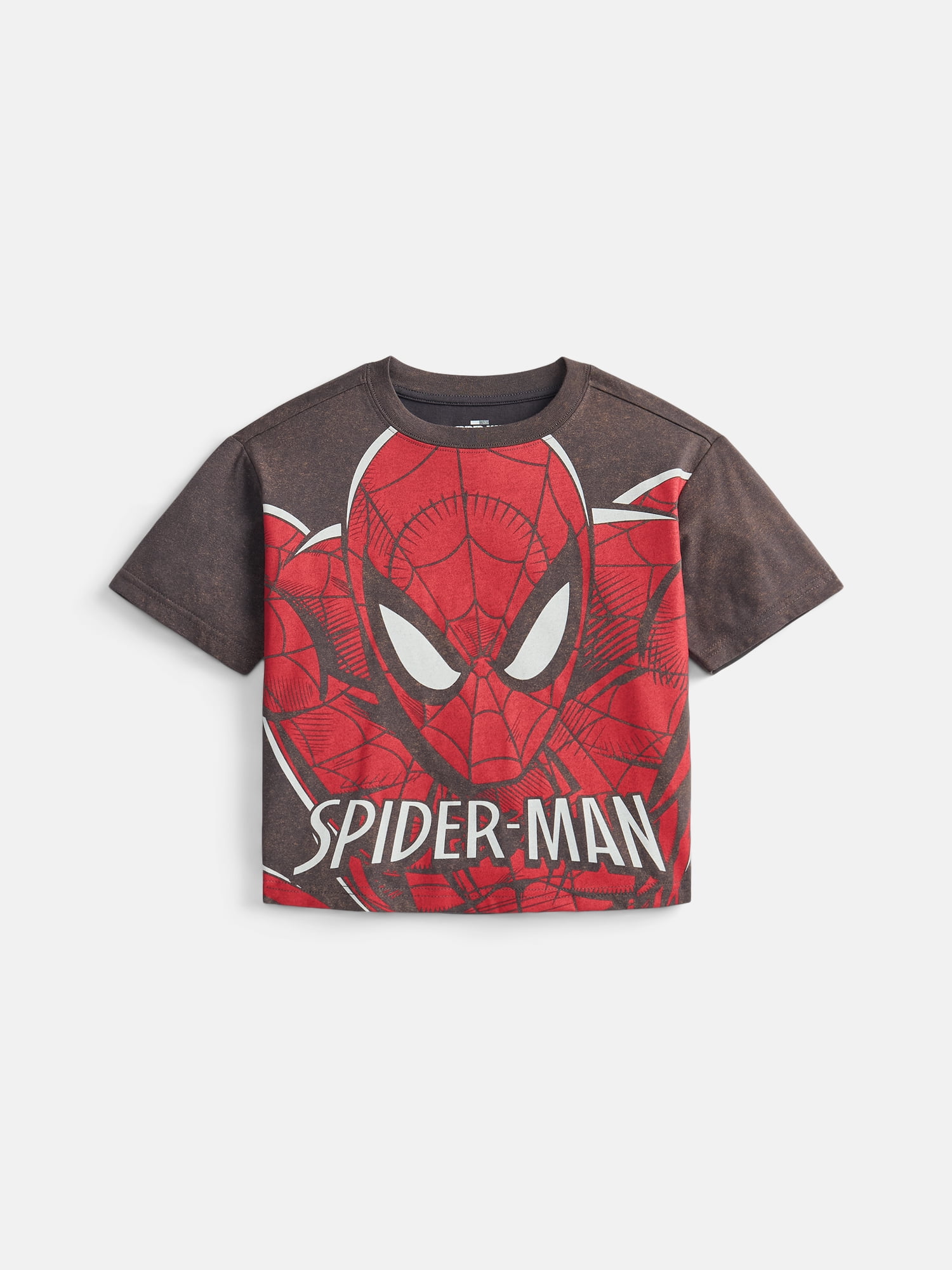 Wonder Nation Boys' Spider-Man Graphic Tee with Short Sleeves, Sizes 4-18