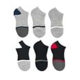 thumbnail image 1 of Wonder Nation Boys Sport No-Show Socks, 6-Pack, Sizes S-L, 1 of 12