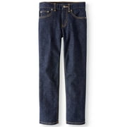 Wonder Nation Boys Straight Denim Jeans, Sizes 4-18 & Husky