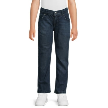 Wonder Nation Boys Straight Fit Denim Jeans, Sizes 4-18 & Husky