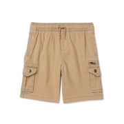 Wonder Nation Boys Stretch Cargo Shorts, Sizes 4-18 & Husky