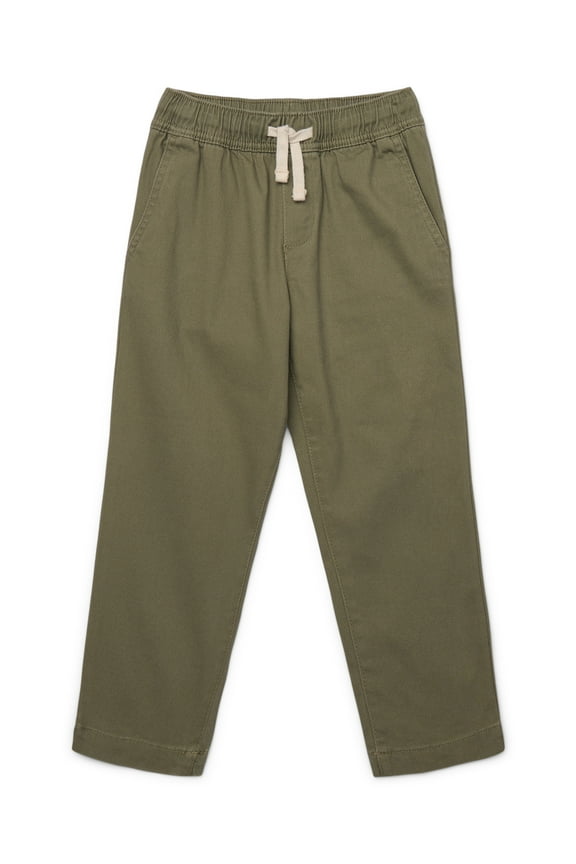 Boys Stretch Twill Pull On Pants, Sizes XS-XXL & Husky