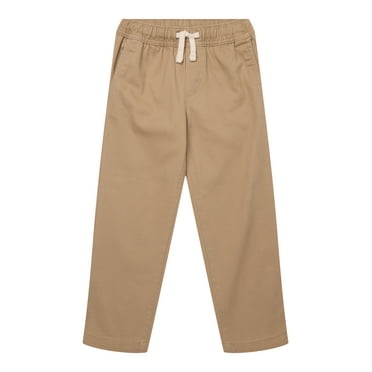 Wonder Nation Boys Stretch Twill Pull On Pants, Sizes XS-XXL & Husky