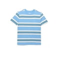 thumbnail image 1 of Wonder Nation Boys Stripe Tee with Short Sleeves, Sizes 4-18 & Husky, 1 of 3
