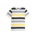 thumbnail image 1 of Wonder Nation Boys Striped Short Sleeve T-Shirt, Sizes 4-18 & Husky, 1 of 3