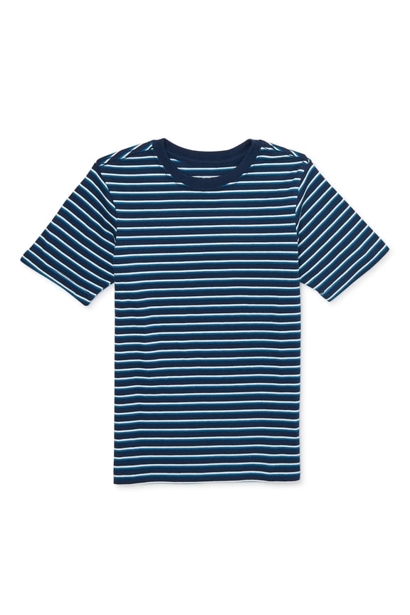Boys Striped Tee, Sizes 4-18 & Husky