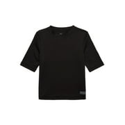 Wonder Nation Boys Everyday Swim Rash Guard with UPF50+, Sizes 4-18 & Husky