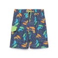 thumbnail image 1 of Wonder Nation Boys Swim Trunks with UPF50+, 7” Inseam, Sizes 4-16, 1 of 3