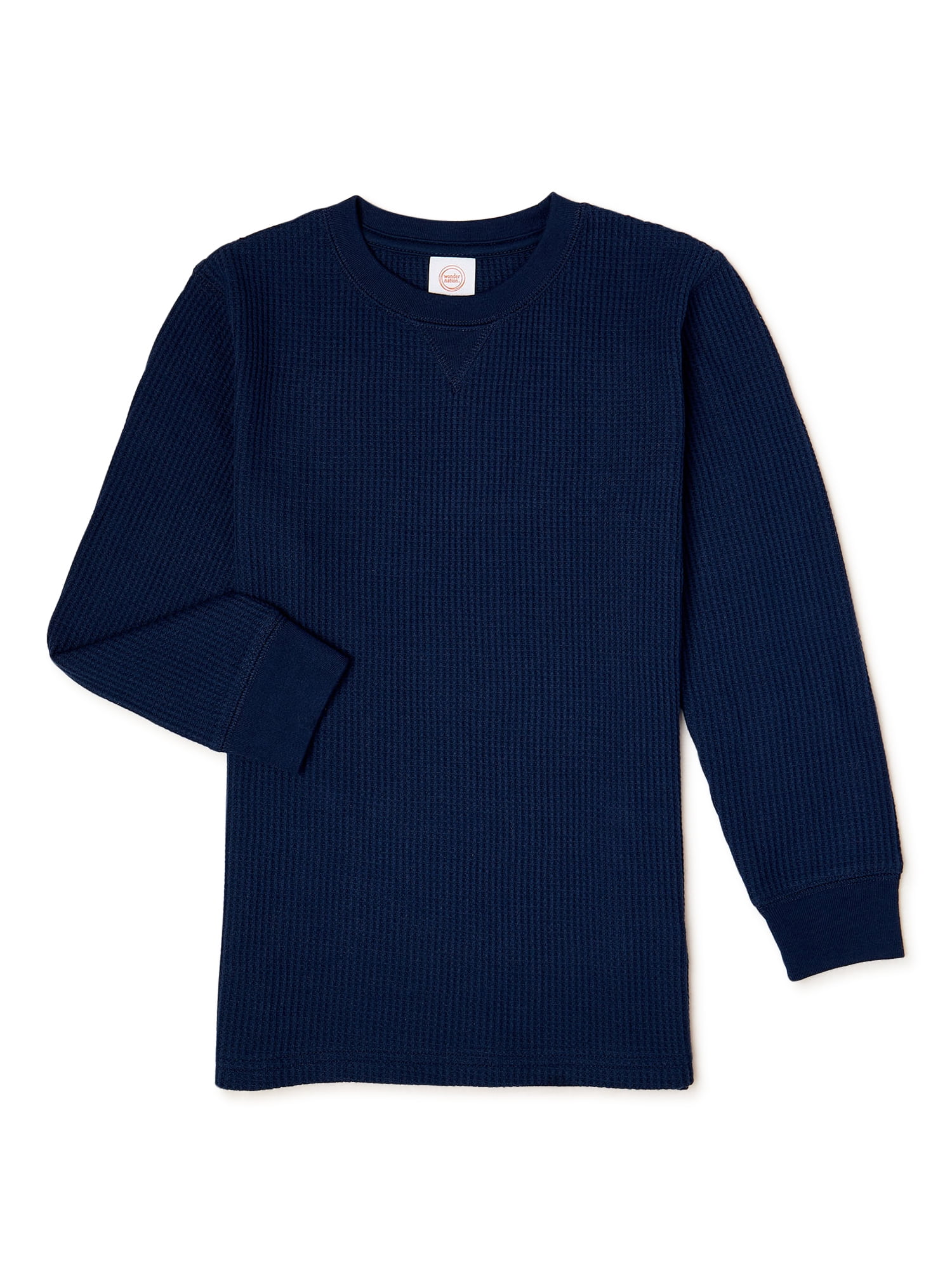 Wonder Nation Boys Thermal Top, Sizes 4-18 & Husky