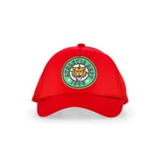 Wonder Nation Boys Tiger Patch Hat, One Size Fits Most, Red