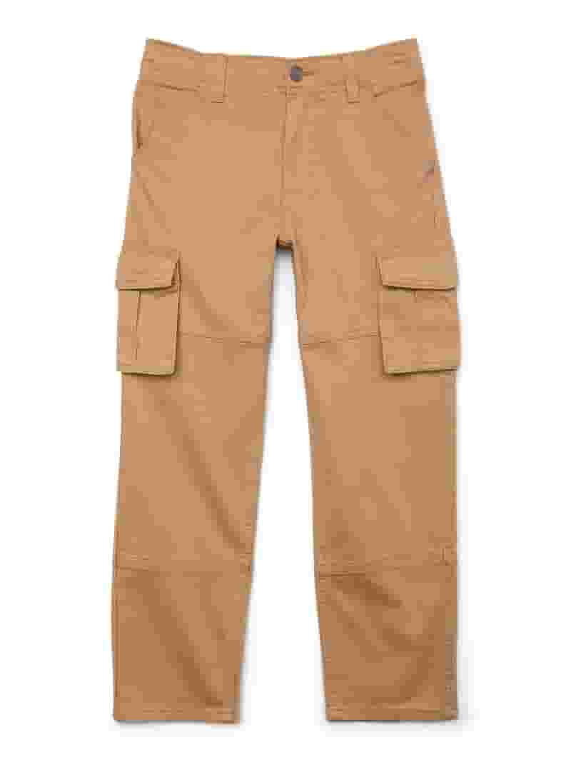 【WONDER WONDER】cargo pocket banding cotton L wide PT Wonder Nation Boys Twill Cargo Pants, Sizes 4-18 - Walmart.com