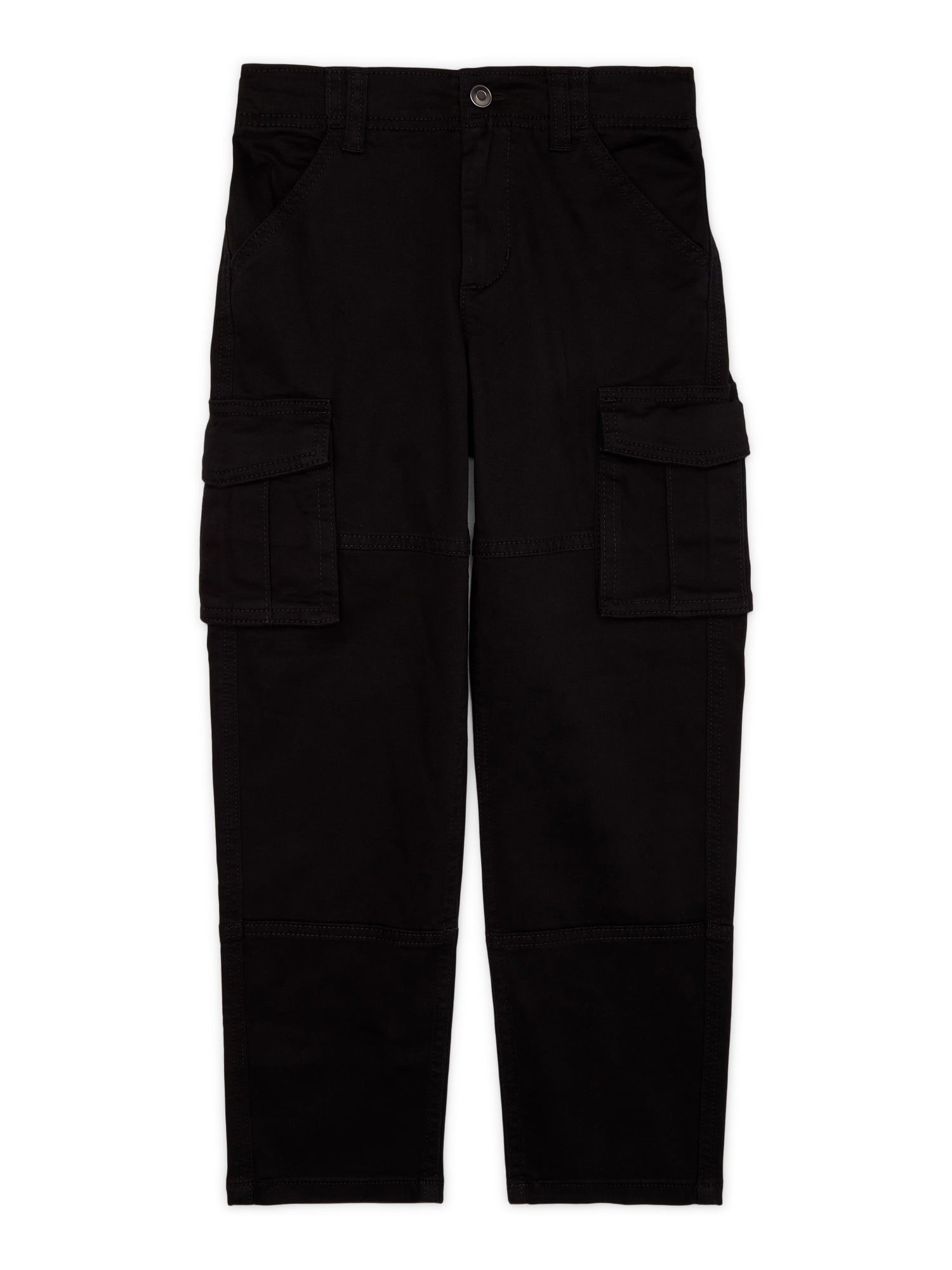 Wonder Nation Boys Twill Cargo Pants, Sizes 4-18