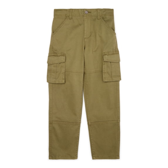 Wonder Nation Twill Cargo Cotton Pants (Boy's 4-18)