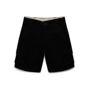 Wonder Nation Boys Twill Cargo Shorts, Size 4-18 & Husky