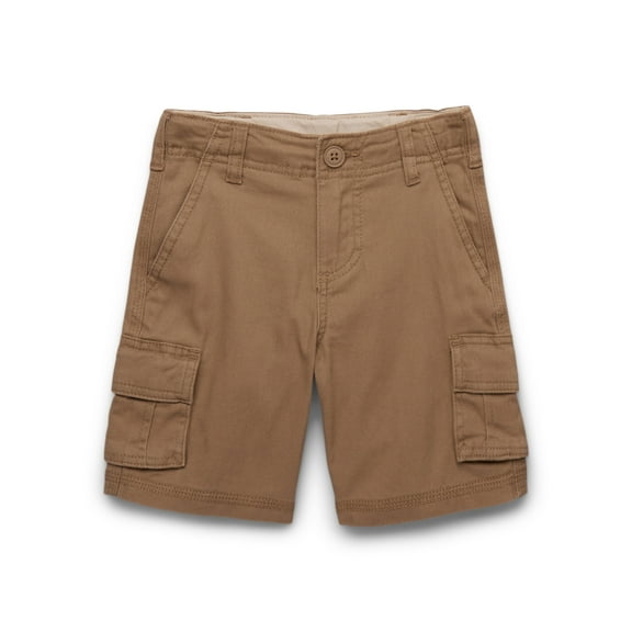 Wonder Nation Boys Twill Cargo Shorts, Size 4-18 & Husky