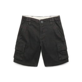 【YOURNUS】Country Black Denim Shorts Wonder Nation Boys Distressed Denim Shorts, Sizes 4-18