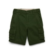 Wonder Nation Boys Twill Cargo Shorts, Size 4-18 & Husky