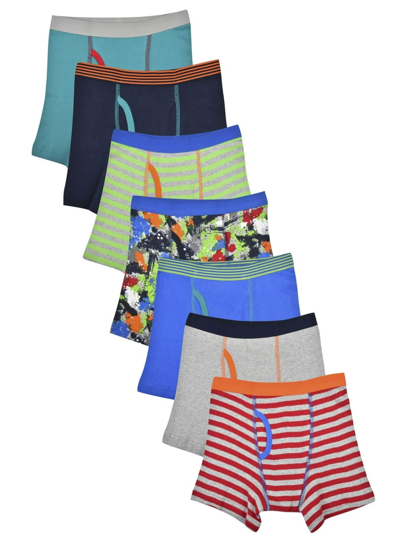 Pack De 7 Calzoncillos Para Niños NEXT – Básicos Cómodos Y Lavables – Diseños Divertidos Y Colores Variados