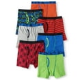 Wonder Nation Boys Underwear, 7 Pack Skate and Skull Boxer Briefs