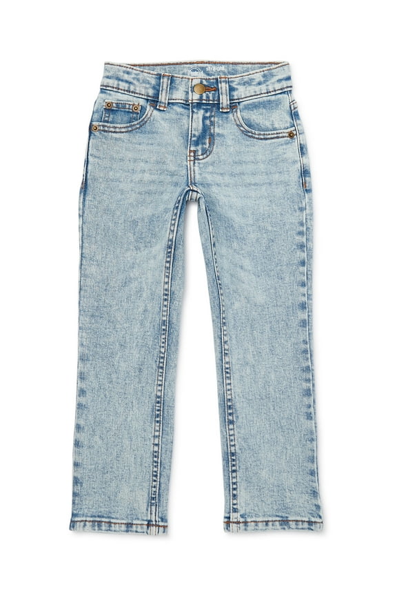 Boys Vintage Straight Leg Denim Jeans, Sizes 4-18 and Husky