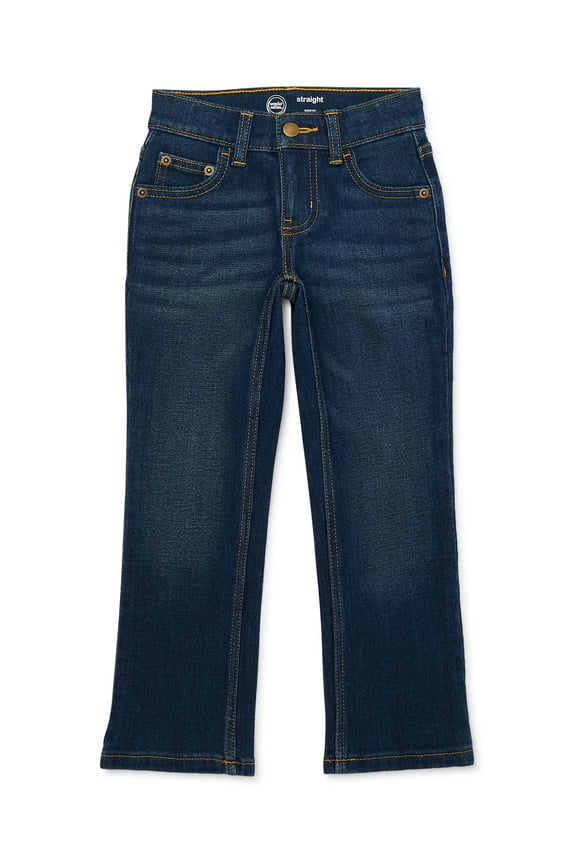 Boys Vintage Straight Leg Denim Jeans, Sizes 4-18 and Husky