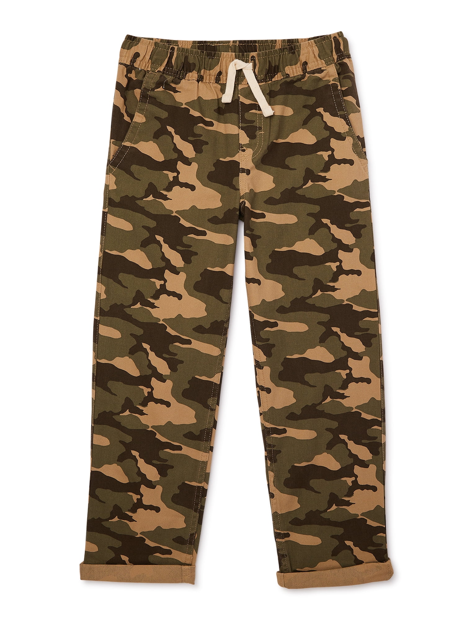 Wonder Nation Boys Woven Pull On Pants, Sizes 4-18 & Husky - Walmart.com