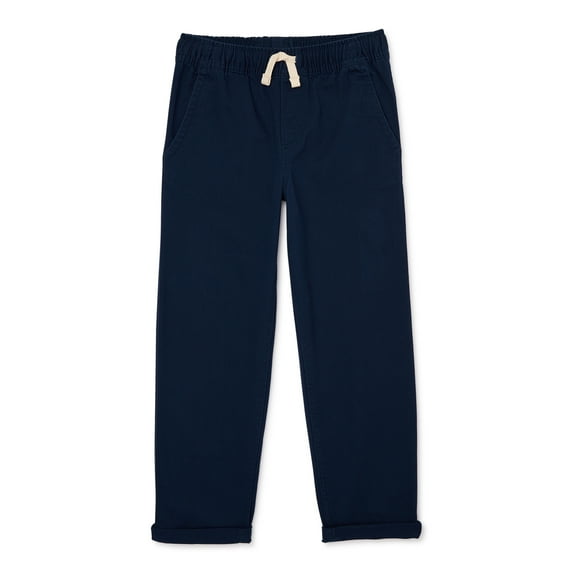 Wonder Nation Boys Woven Pull On Pants, Sizes 4-18 & Husky