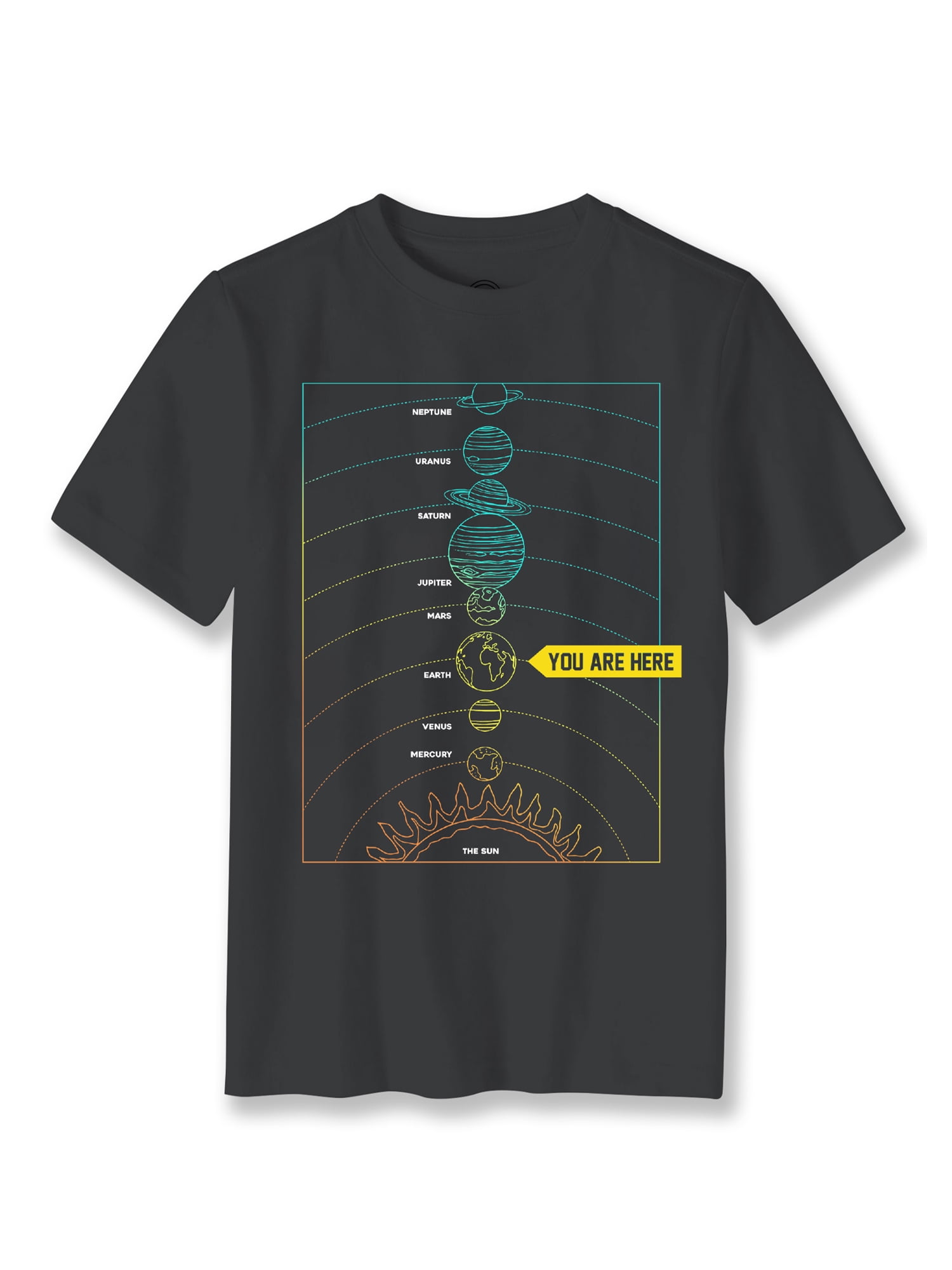 【YOURNUS】Wonder Daily Over Shirt Wonder Nation Boys Graphic T-Shirt Crew Neck Short Sleeve