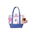 thumbnail image 1 of Wonder Nation Capybara Mini Tote Bag, Navy, 1 of 3