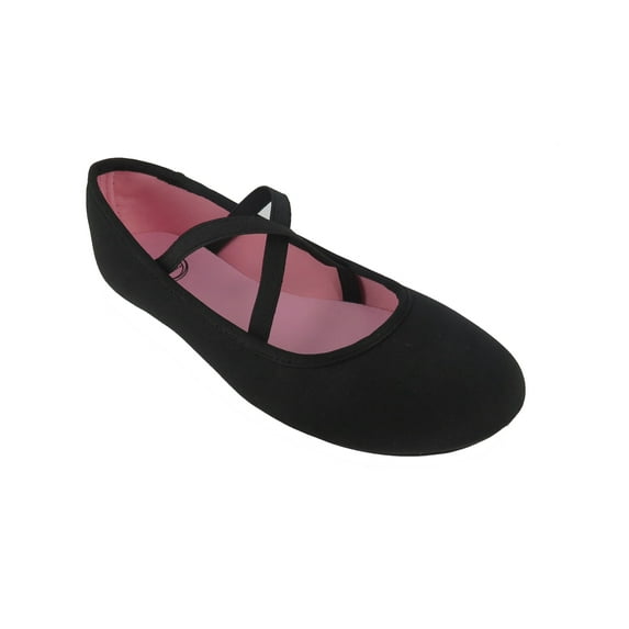 Wonder Nation Casual Criss Cross Flat (Little Girls & Big Girls)