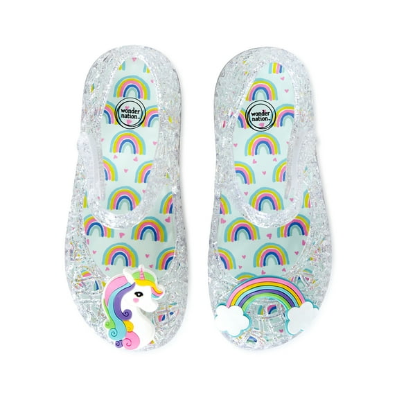 Wonder Nation Casual Jelly Mary Jane (Toddler Girls)