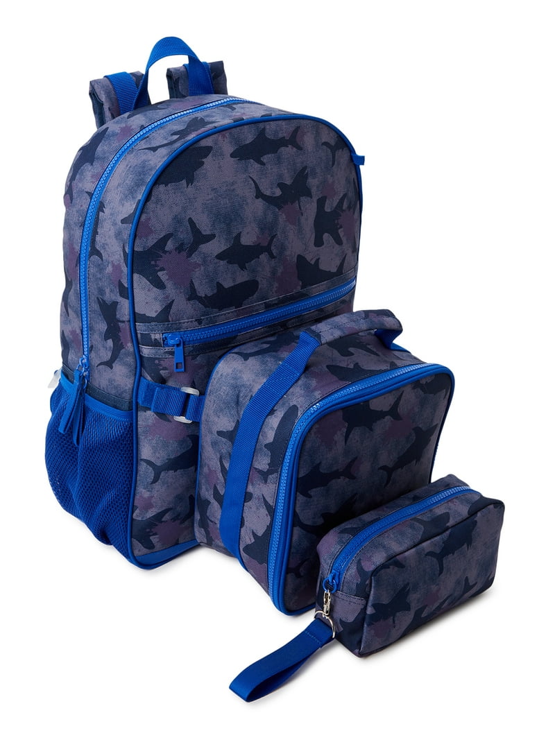 Wonder Nation Children's Backpack with Lunch Box and Pencil Case