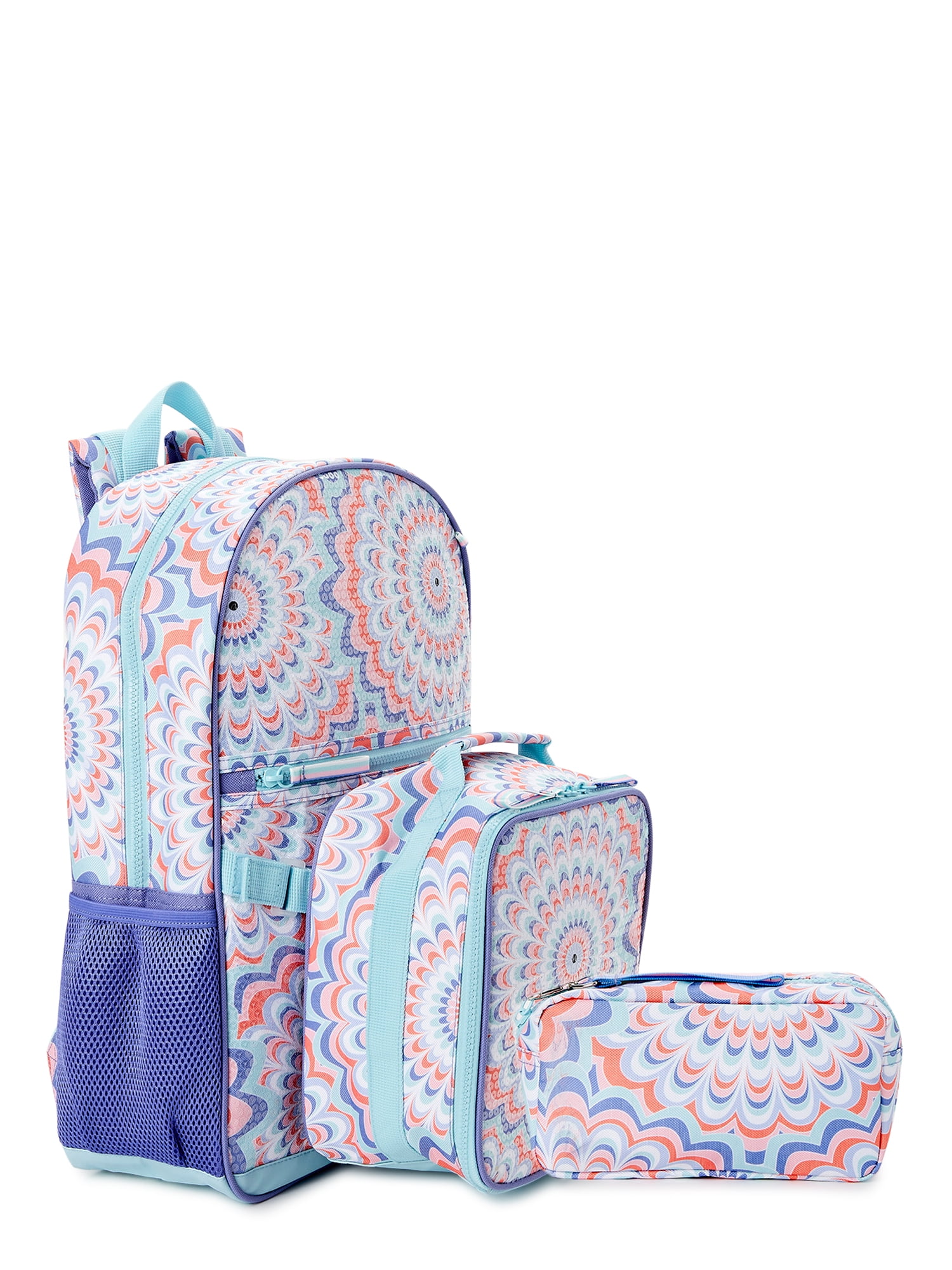 Kids Backpack and Lunch Box Set, Butterfly, Green, Gives Back to