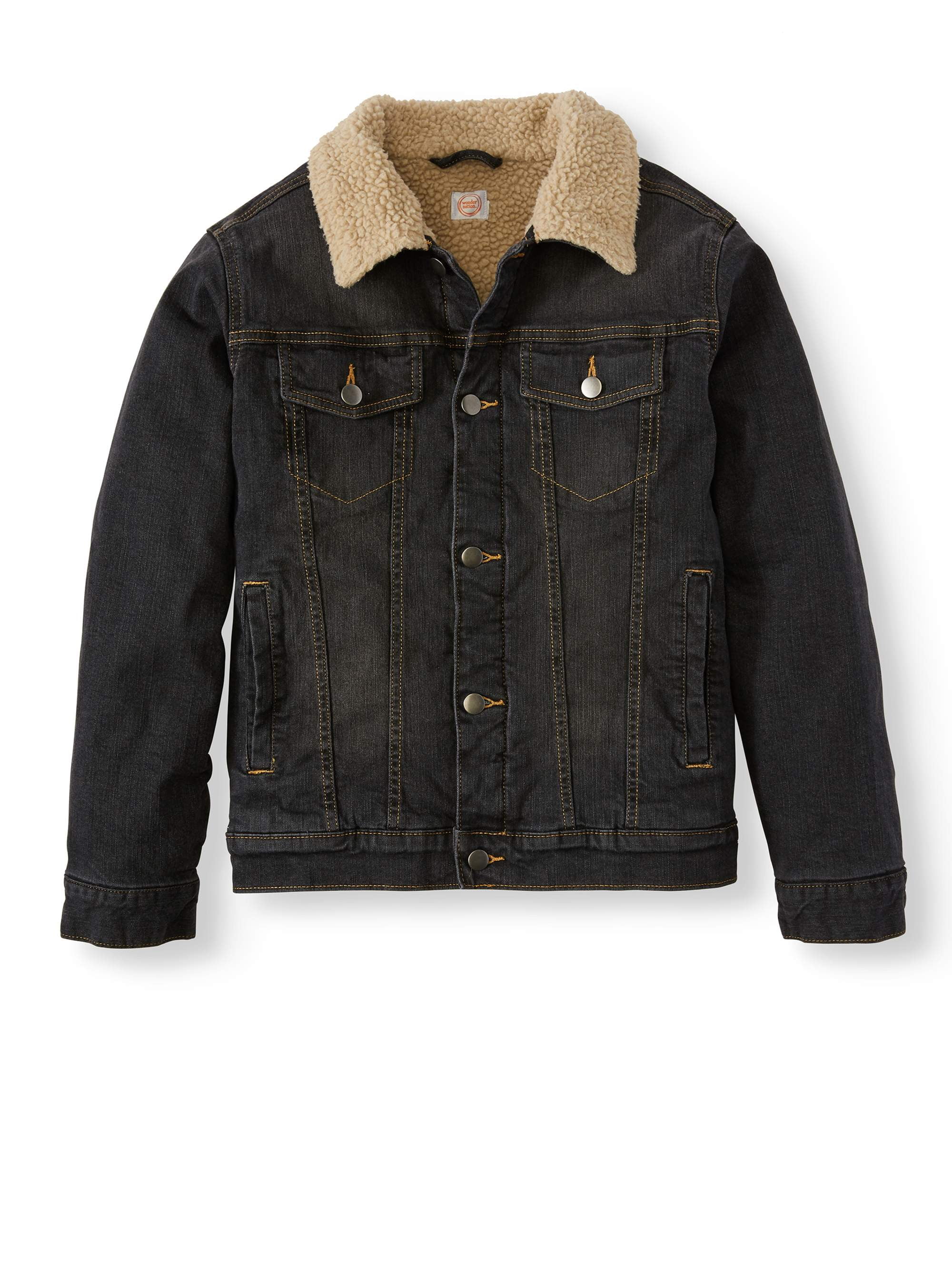 Wonder Nation Denim Trucker Jacket (Little Boys, Big Boys, & Husky