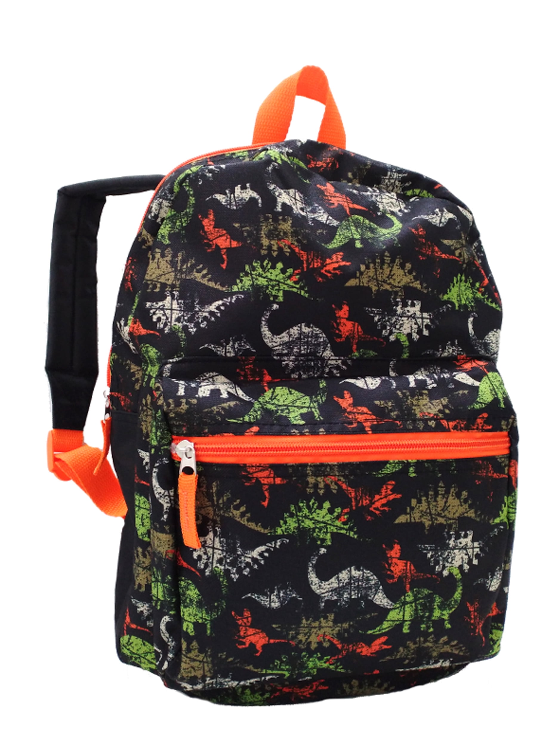 Wonder Nation Boys 17 Backpack – Fossil Garden Black