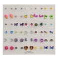 thumbnail image 1 of Wonder Nation Female 30-On Multi Color Earring Set, 1 of 2