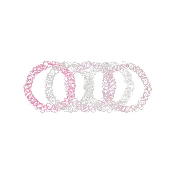 Wonder Nation Female 5pc Stretch Choker Set, 12"