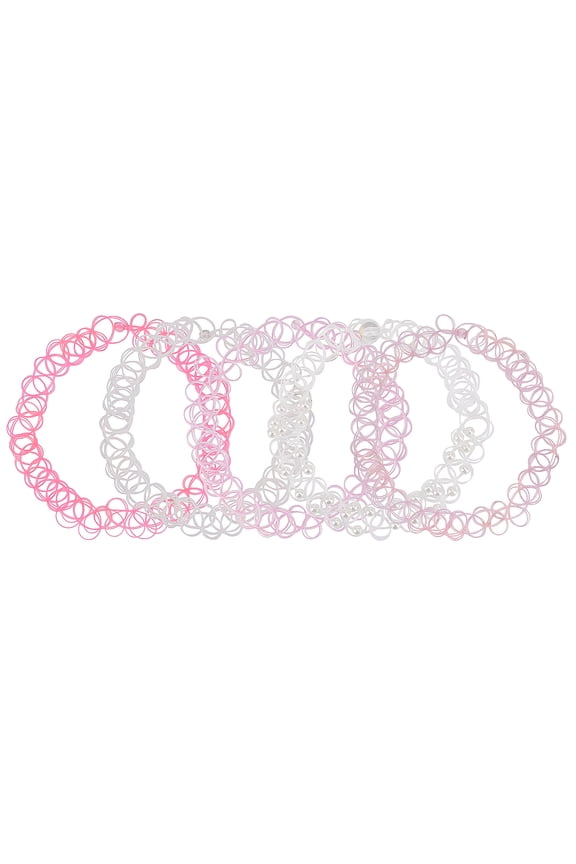 Female 5pc Stretch Choker Set, 12"