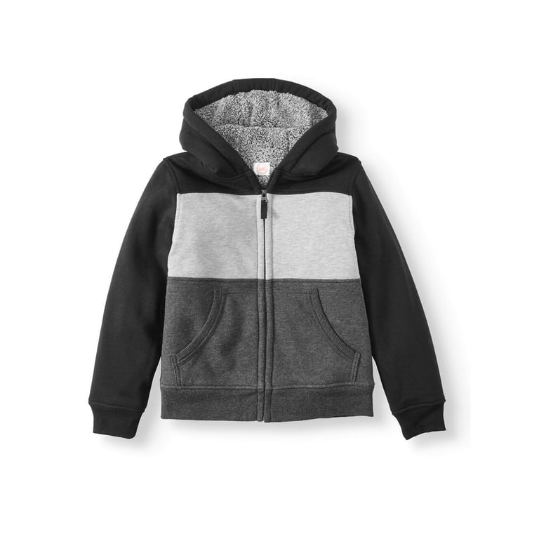 Sherpa lined hotsell hoodie walmart