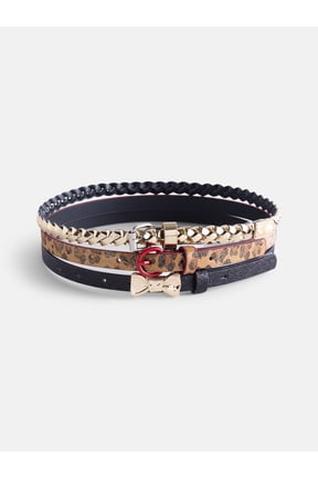 Girl Fashion Belts, 3-pack, Sizes XS-XXL