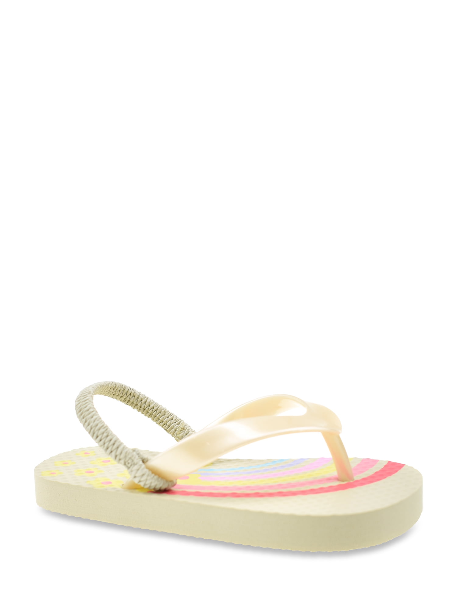 Wonder Nation Girl Printed Flip Flops