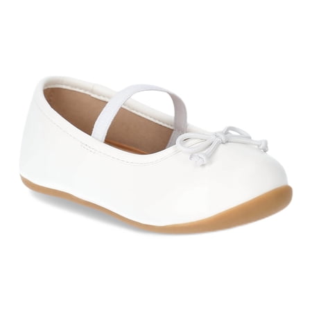 Wonder Nation Girls Bow Ballet Flats