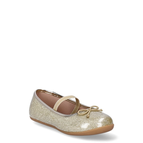 Wonder Nation Girls Bow Ballet Flats