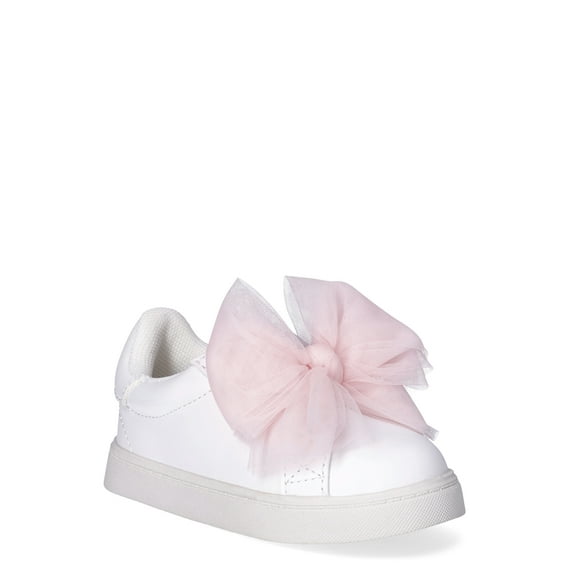 Wonder Nation Girl's Bow Sneakers
