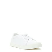 Wonder Nation Girl's Canvas Bump Toe Sneakers
