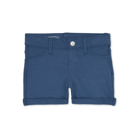 Wonder Nation Girl's French Terry Shorts, Sizes 4-18 Plus