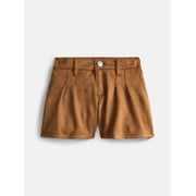 Wonder Nation Girls Pleated Short, Sizes 4-18